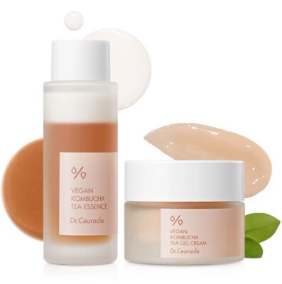 Dr.Ceuracle Vegan Kombucha Tea Beginning Set - Korean Skincare Hydrating... 