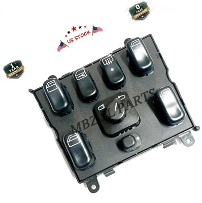 Master Electric Power Window Switch for Mercedes Benz W163 ML320 430 500 55 AMG