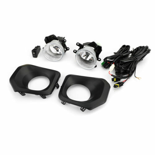 Bumper Fog Lights Clear Lamp w/Wiring For Toyota Tacoma 2016 2017 2018 2019-2023 - Picture 3 of 14