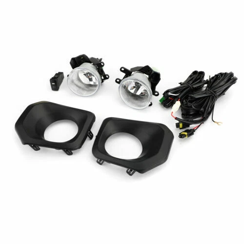 Bumper Fog Lights Clear Lens Lamp Kit For Toyota Tacoma 2016 2017 2018 2019-2023 - Picture 3 of 14