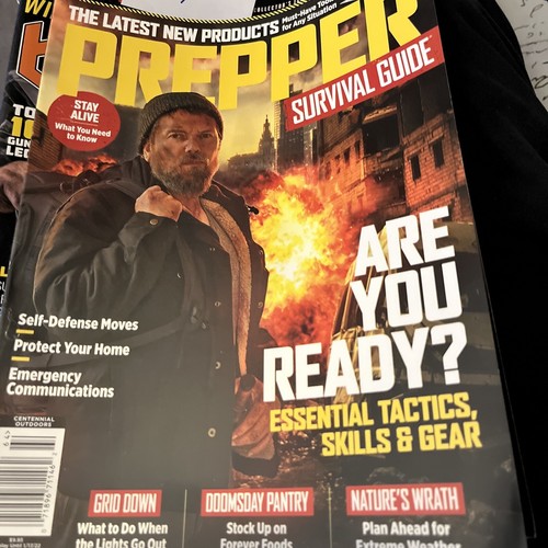 Prepper Survival Guide magazine Are You Ready Essential Tactics Skills Gear T321 - 第 5/5 張圖片