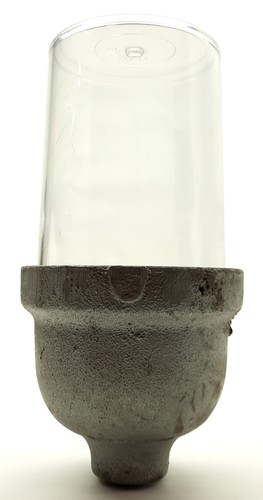 Crouse-Hinds VDA275M5 Industrial Steel Gasketed Light Fixture w/V470 Poly Globe - Picture 4 of 6