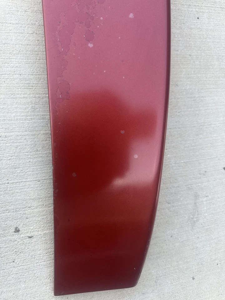 2009 丰田 PRIUS 后部 TRUNK LID SPOILER HATCH TAILGATE WING - 红色 原始设备制造商 — 第 3/4 张图片