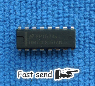 10pcs DM74LS161AN Synchronous 4-Bit Binary Counters DIP-16