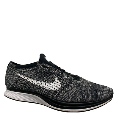 Nike Flyknit Racer Oreo Running Shoes Super Rare Vtg OG 526628