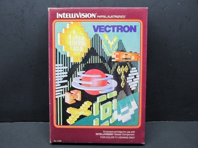 Vectron, Intellivision, Mattel 1982, Complete in Box