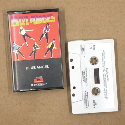 BLUE ANGEL Cassette Tape 80s New Wave CYNDI LAUPER MAYBE HE'LL KNOW