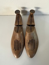 Vintage Wooden Shoe Trees Mold Stretcher Form Insert Size 10/3