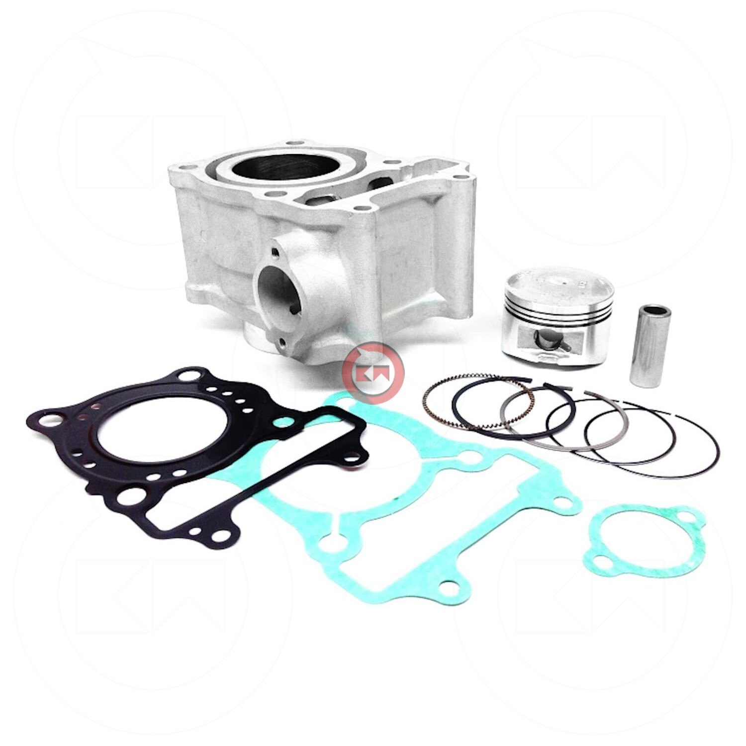 KIT GRUPPO TERMICO CILINDRO PISTONE 150cc D.58 HONDA SES 150 DYLAN 150 2002/2004
