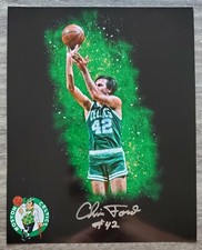 Chris Ford Signed Boston Celtics 8x10 Photo 1st 3 Point Shot In NBA History RAD