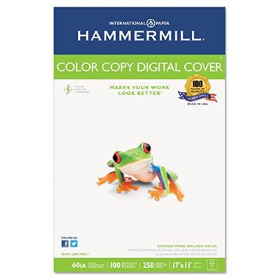 Hammermill Cardstock, Premium Color Copy, 60 lb, 11 x 17-1 Pack (250 Sheets)