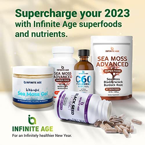 : Sea Moss Advanced - High-Potency Vegan Superfood with Bladderwrack and Burd... - Picture 2 of 9