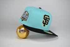 New Era Hat Club Exclusive Mint San Francisco Giant 2012 WS 59Fifty Cap 7 3/8