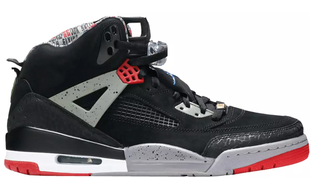 Jordan spizike hotsell black varsity red