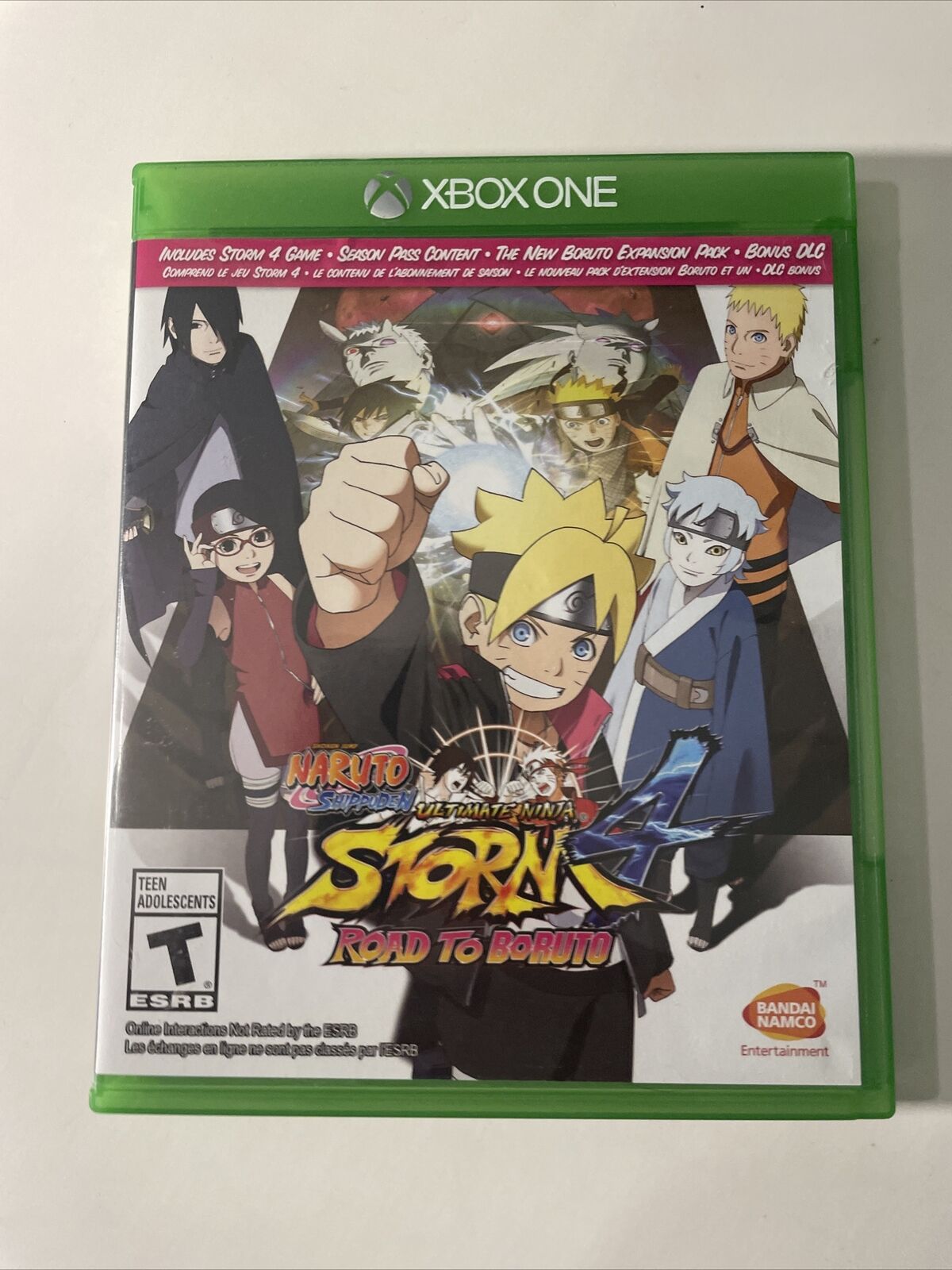 Naruto Shippuden: Ultimate Ninja Storm 4, Bandai/Namco, Xbox One,  722674220491 