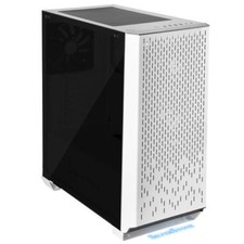 Silverstone SST-PM02W-G White Tempered Glass Window ATX/MATX Primera Chasis