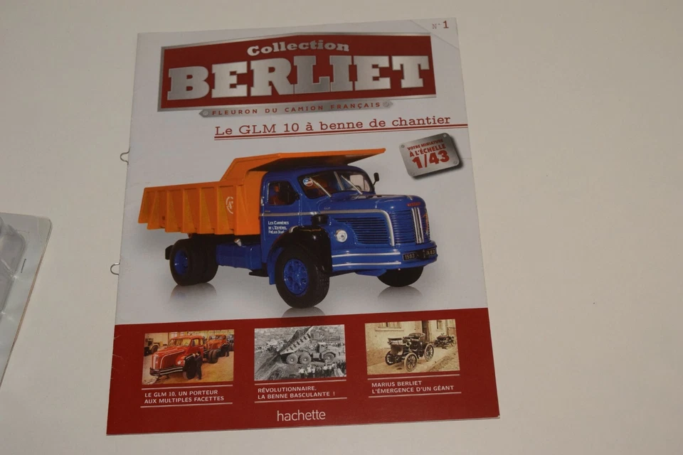 TT 1:43 ALTAYA BERLIET GLM 10 SECCHI DA COSTRUZIONE CAMION RIBALTABILE NUOVO ... - Immagine 4 di 4