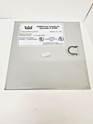 DORMA DOOR LOCK POWER SUPPLY IN ENCLOSURE ACCESS CONTROL  ES-100