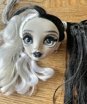 Rainbow Shadow High Natasha Grayson Doll Head Only Harley Quinn Cruella Hair