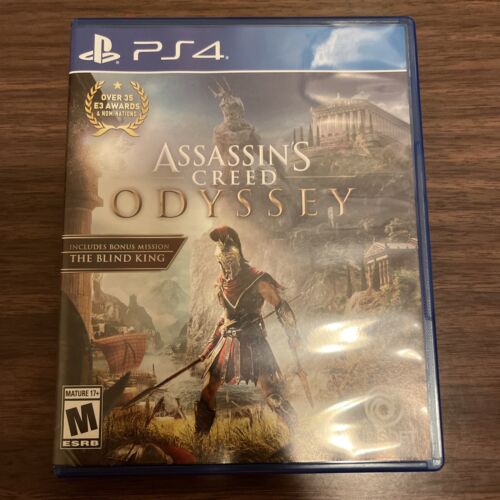 Assassin's Creed Odyssey:Standard Edition (PS4, 2018) Perfect Condition - Picture 1 of 2