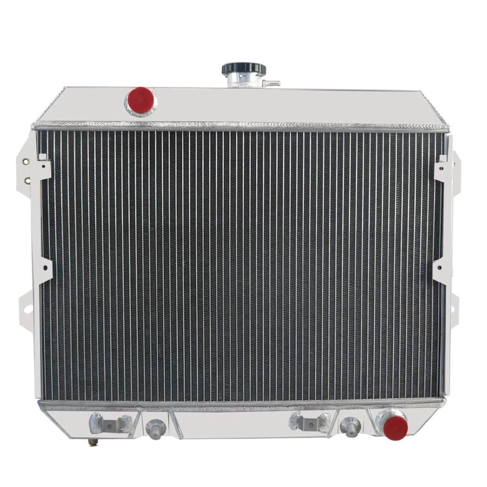 Radiador de aluminio de 3 filas para Nissan Datsun 280Z Fairlady Z 1975-1978 1977 6cyl Foto 3 de 4