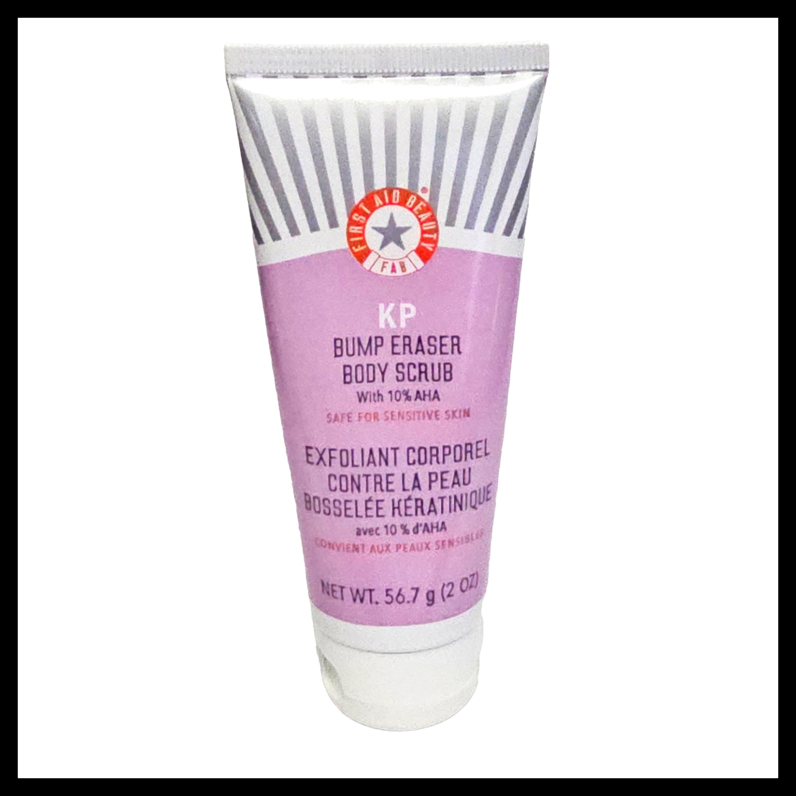 Скраб-эксфолиант для тела First Aid Beauty KP Bump Eraser, 2 унции 56,7 г, дорожный размер