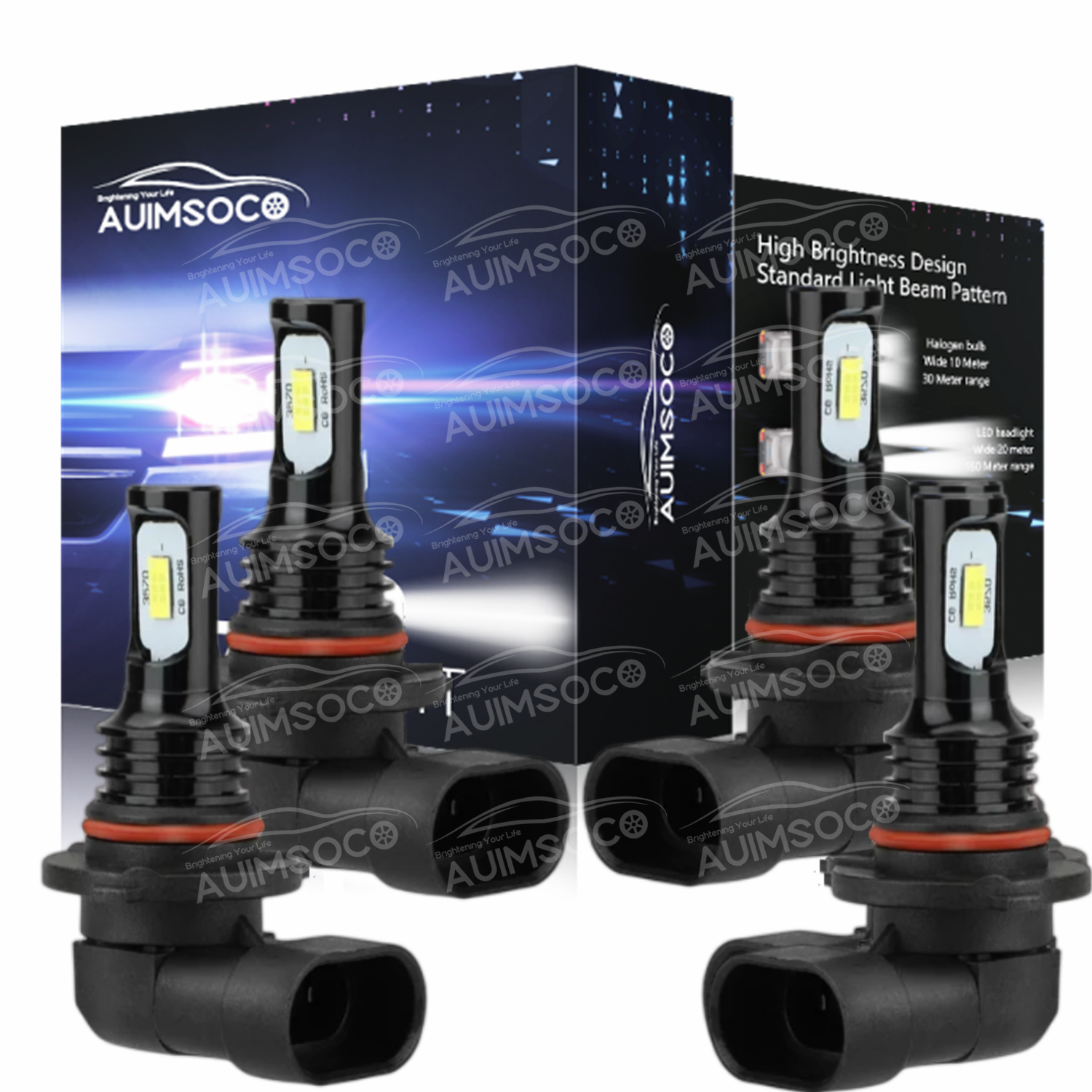 For Honda Accord 2020 2021 2022 2023 Combo Car LED Headlight Bulbs High/Low Beam