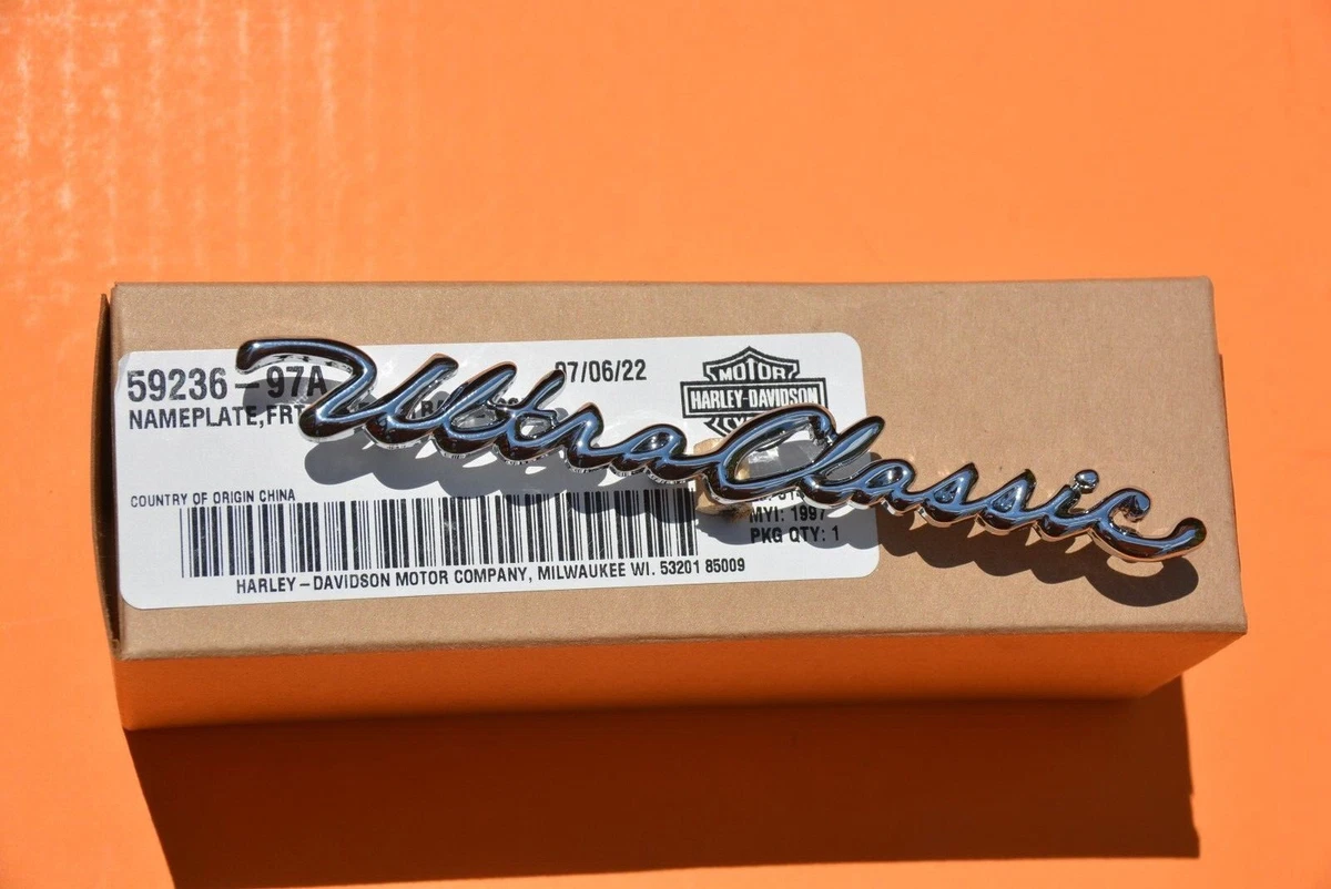 Harley Ultra Classic NEW Front Fender Emblem Medallion OEM | eBay