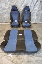2004 Subaru Wrx Sti Ej257 2.5l Gd7 Oem Black N Blue Front N Rear Seats 2625