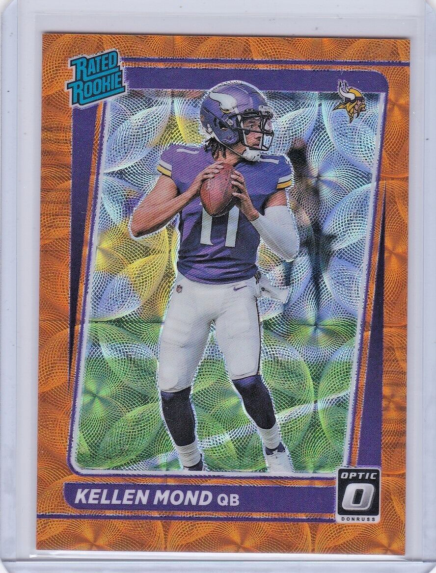 2021 DONRUSS OPTIC KELLEN MOND RC #221 RATED ROOKIE 23/79 ORANGE PRIZM SCOPE SP