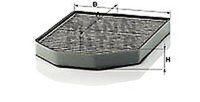CUK 2949-2 Mann-Filter Innenraumluftfilter FüR Audi
