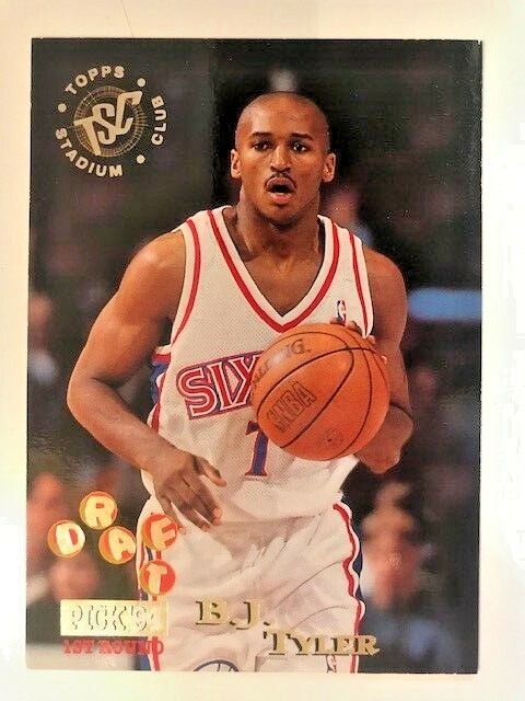 NBA - 1993-94 Topps Stadium Club B J Tyler Rookie Draft 1st Round