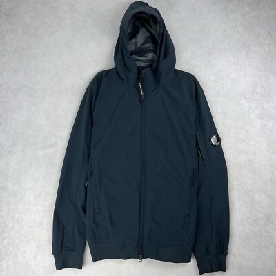 CP Company Soft Shell Lens Jacket 2XL Coat Navy 3238 UK