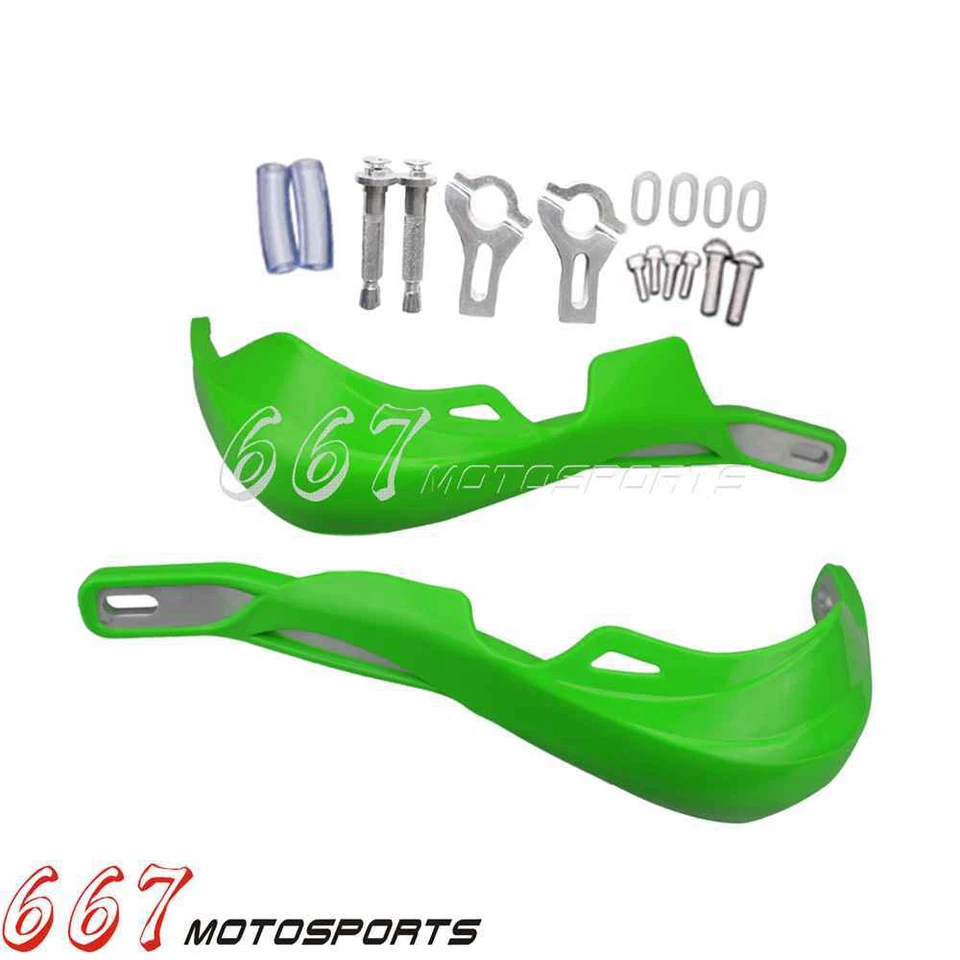 Защита руля Dirt Bike 7/8 дюйма для Kawasaki KX KLX 100 125 250 300 400 450 - Изображение 2 из 4