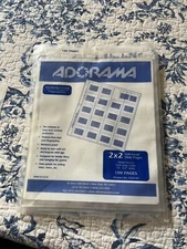 ADORAMA FSN357100 Archivally Clear 7-35mm Negative Strips 38 Pages - New READ