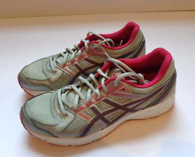 ASICS Women's Running Walking Lightweight Shoes T7K8N Pink Gray Size 9 in EUC