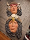 native american indian ceramic wall decoration set — photo 2