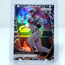 Starling Marte 2020 Panini Prizm Snake Skin Prizm 43/50 #41 Diamondbacks 