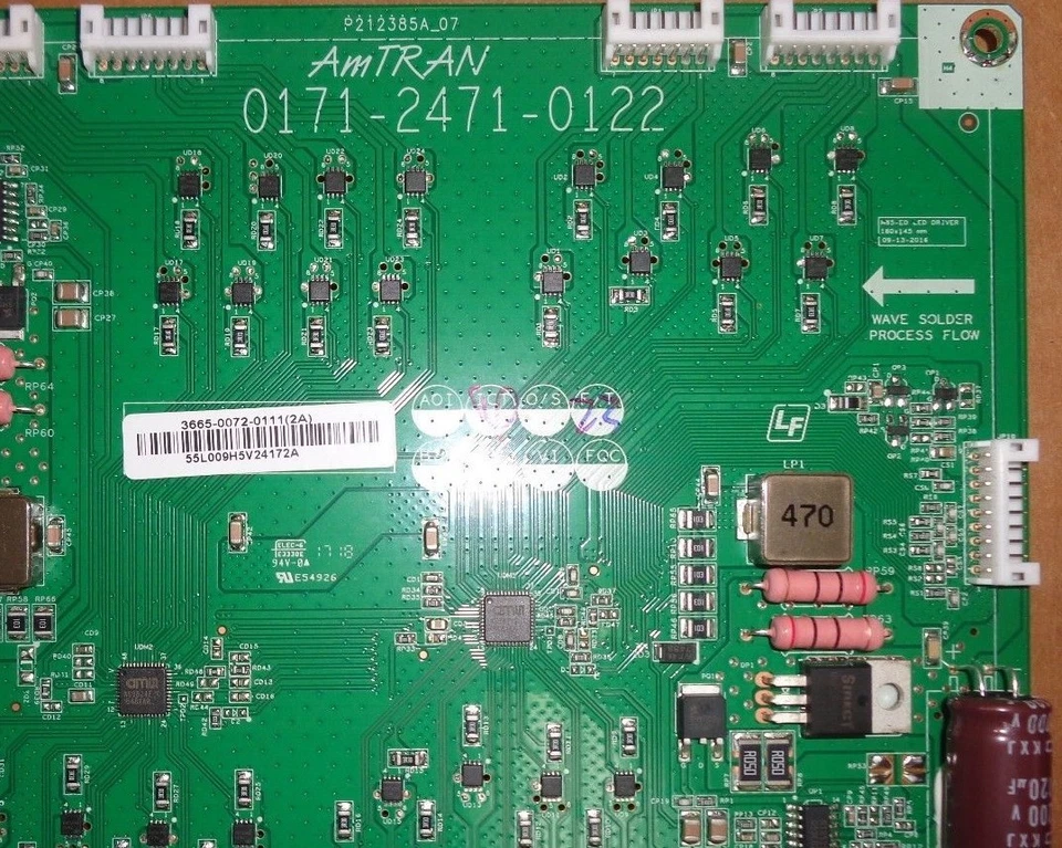 DRIVER LED VIZIO M55-E0 LAUAROAT 3655-0072-0111 Foto 3 de 3