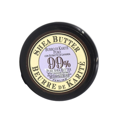 Perlier 99% Shea Butter Pure Shea Butter With Lavander Extract 1 fl.oz