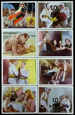 MISSION MARS Movie Lobby Card Poster Set Darren McGavin Nick Adams Sci-Fi