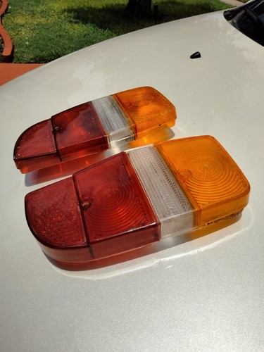 Volvo 142 164 Left AND Right tail lights **PAIR** Genuine Hella **As Removed** - Picture 15 of 20