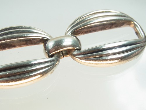 Schönes großes Henkel & Grossé Designer Armband 925 Sterlingsilber sign. 1974 - Bild 4 von 9