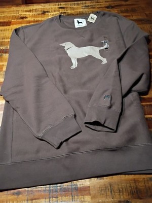 Mens The Black Dog Legacy Classic Heavyweight Crew  Sweatshirt Sz XXL Shiplap 