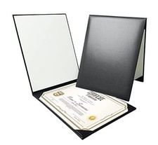 Graduation Diploma Cover Diploma Holder for Certificate 8.5''x 11'' 1 pcs Black
