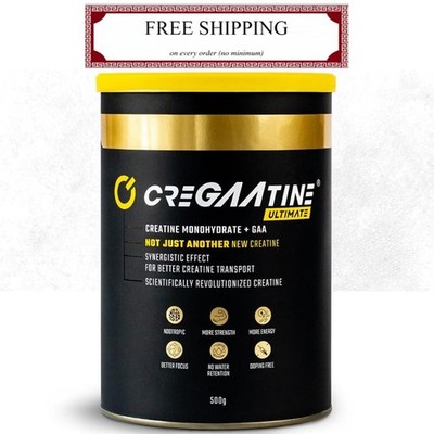 CreGAAtine Ultimate Creatine + GAA 500g 166 Servings Muscle Strength...