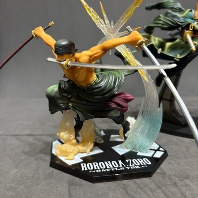 One Piece Figuarts ZERO Zoro Figures Set of 2 Onigiri & 2017 BWFC Winning Entry