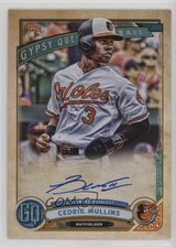 2019 Topps Gypsy Queen Cedric Mullins #GQA-CMU Auto 08jk
