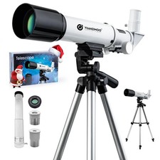 Telescope for Kids 50mm Aperture 360mm AZ Astronomical Portable Telescope for...