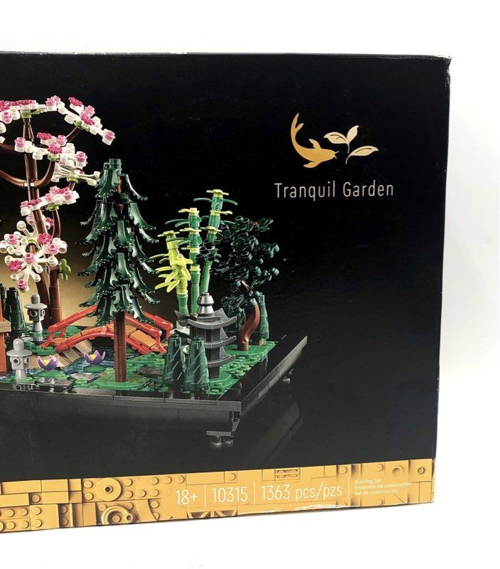One Cherry Icon LEGO Icons Tranquil Garden 10315 Building Set 1363 Pcs New In Box ...
